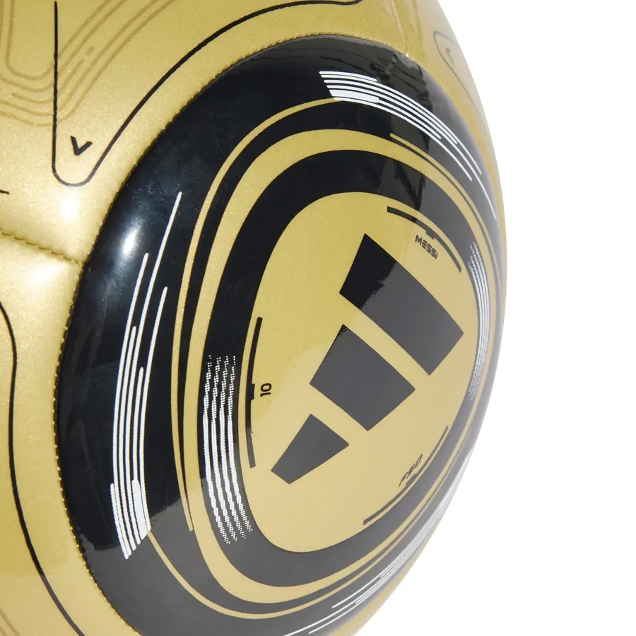 Imagen 2 de 4 de Pelota adidas Messi Club-DORADO/NEGRO