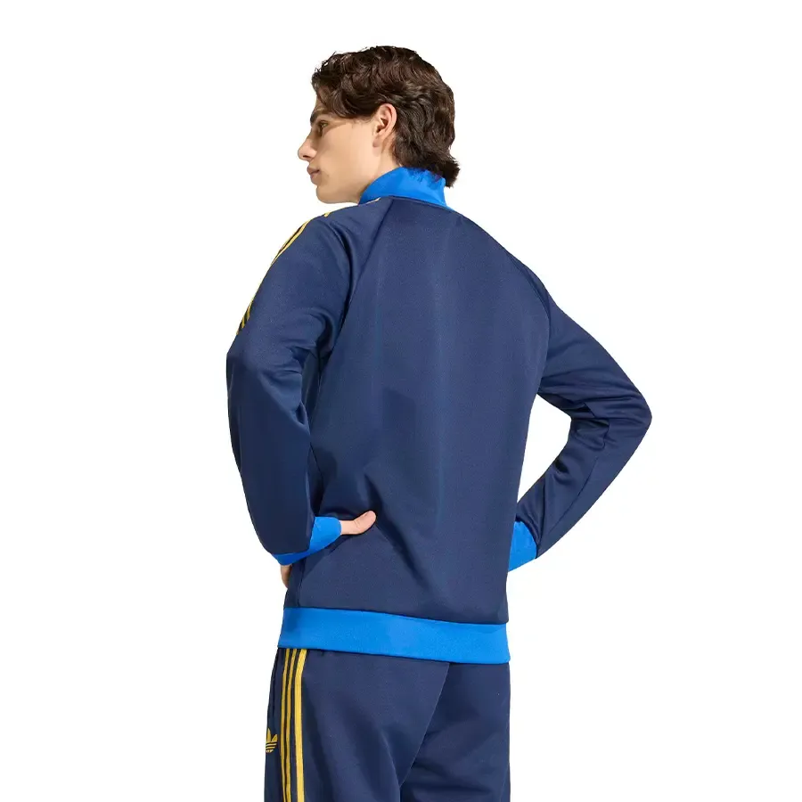 Imagen 1 de 5 de Campera adidas originals Boca Juniors-AZUL FRANCIA/AMARILLO