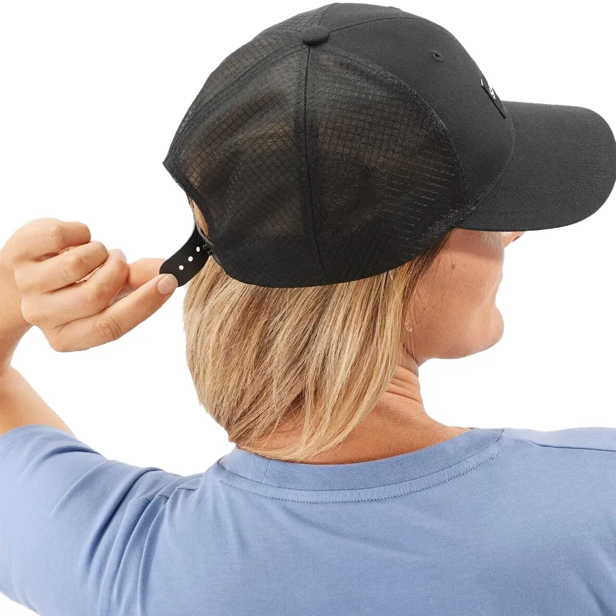 Imagen 2 de 3 de Gorra Salomon Trucker Curved-NEGRO