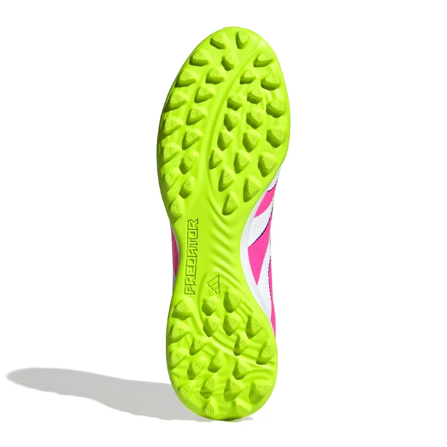 Imagen 4 de 7 de Botines adidas Predator League Tf-BLANCO/ROSA FLUOR/AMARILLO FLUOR