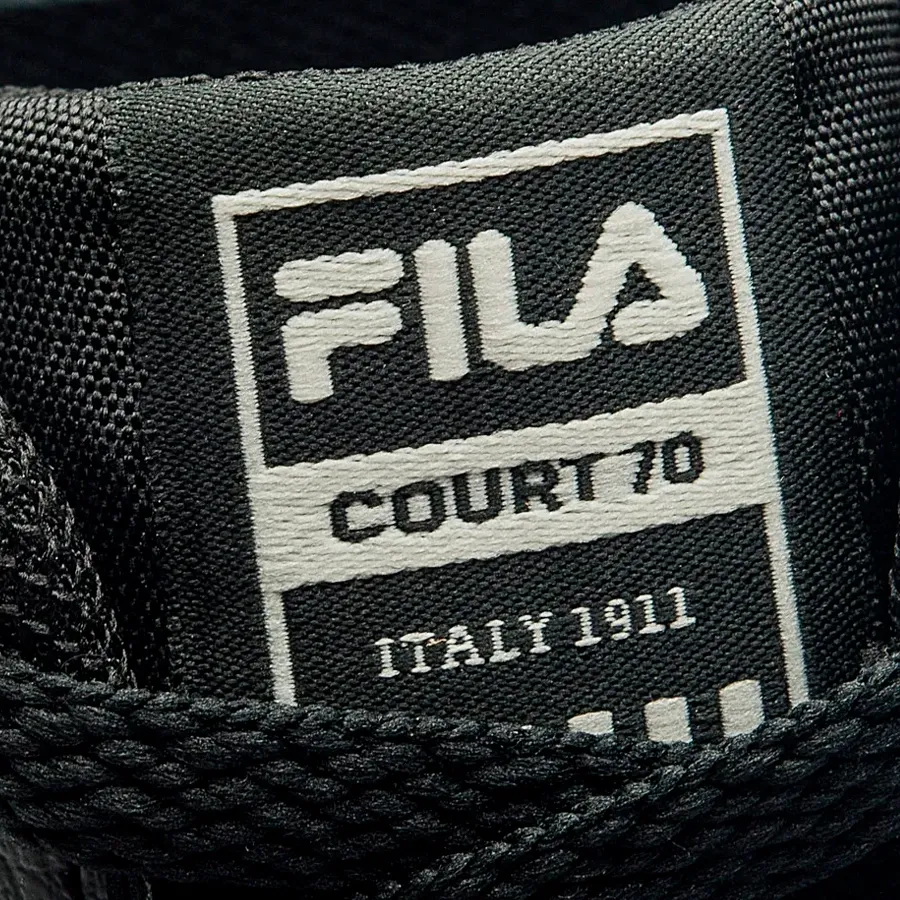 Imagen 6 de 8 de Zapatillas Fila Fx Court 70-NEGRO/BLANCO