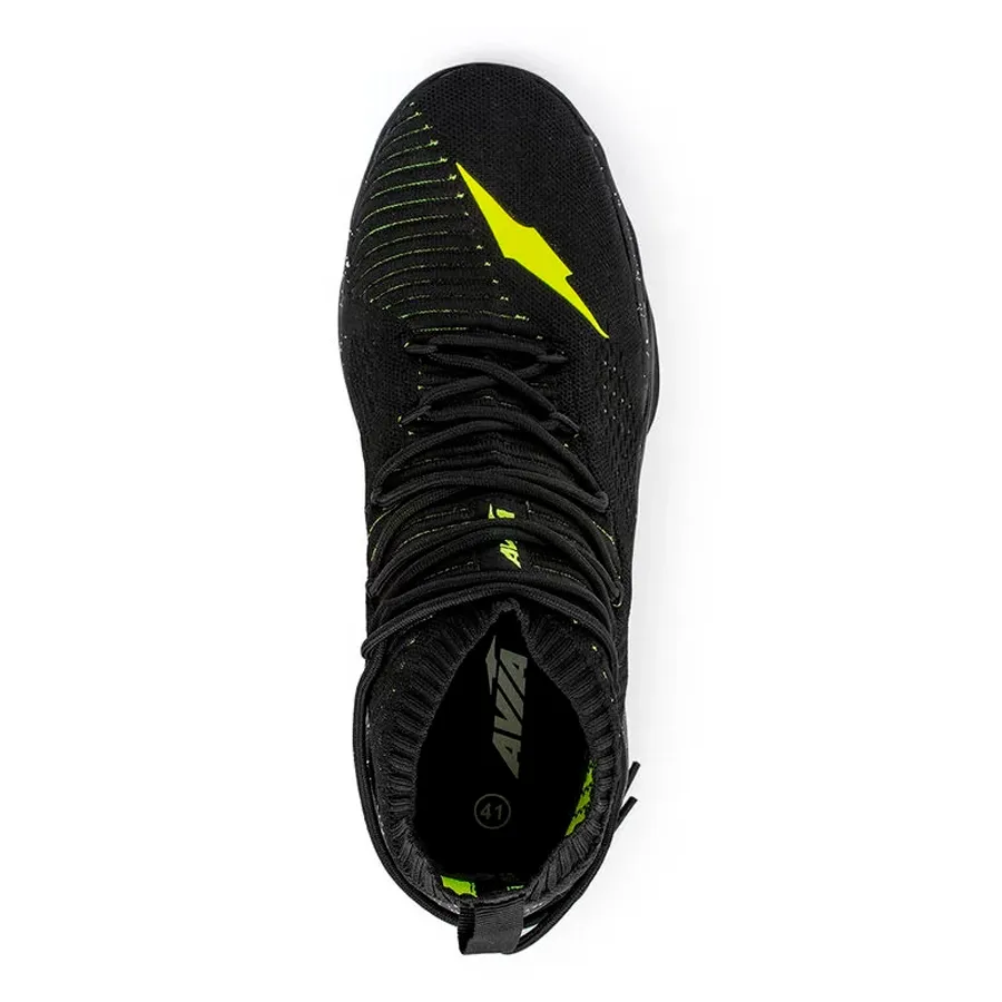 Imagen 2 de 4 de Zapatillas Avia Attack Basketball-NEGRO/LIMA