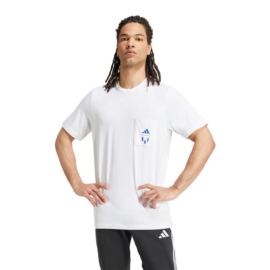 Imagen 0 de 5 de Remera adidas Messi Icon G T-BLANCO