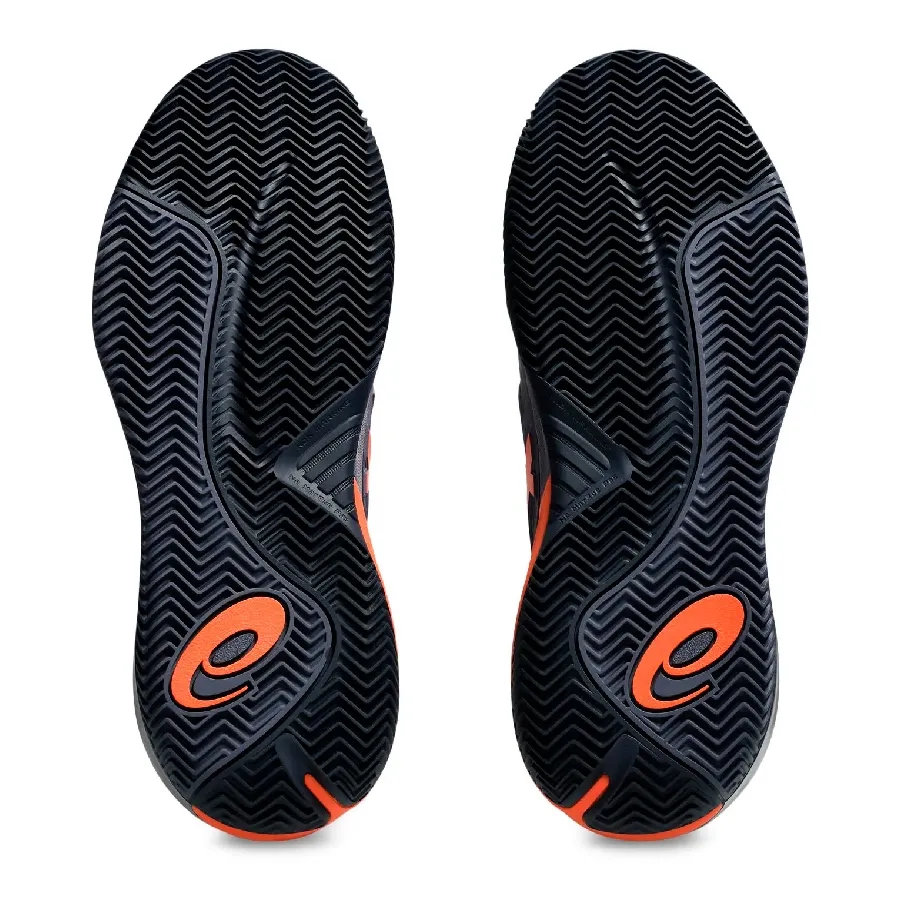 Imagen 4 de 6 de Zapatillas Asics Gel-Resolution X Clay-GRAFITO/NARANJA FLUOR