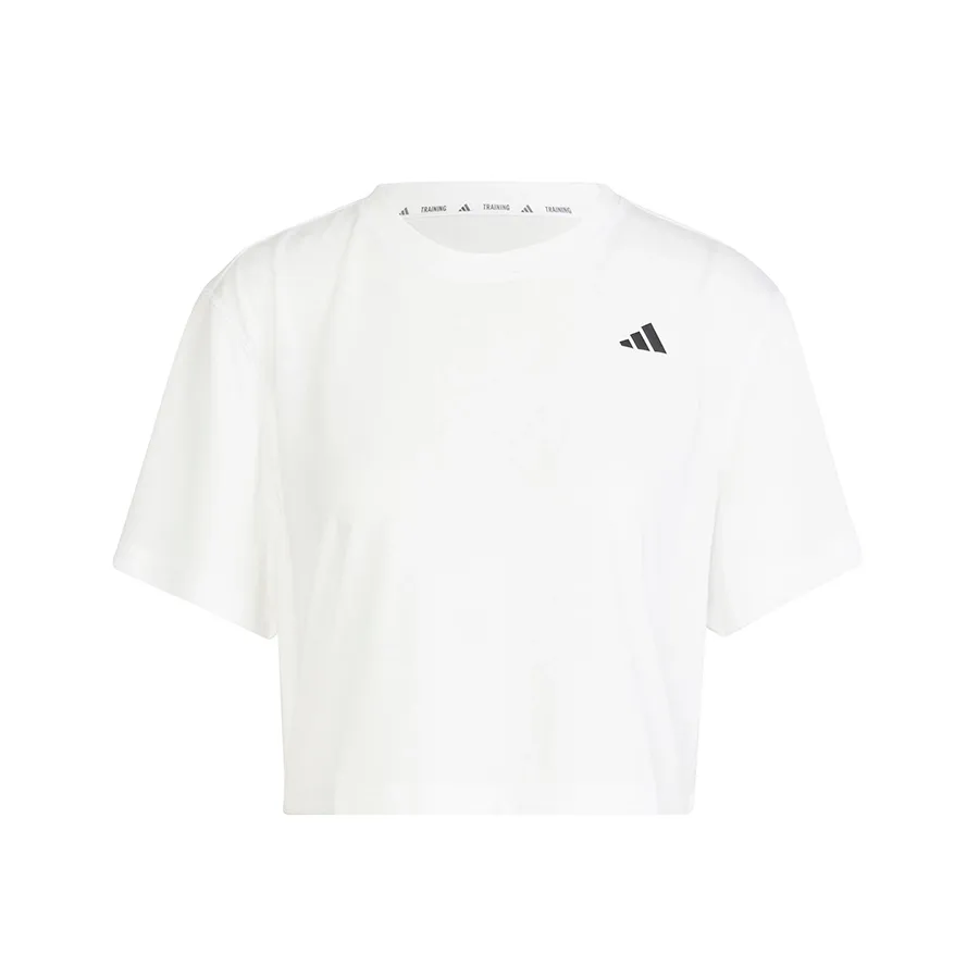Imagen 2 de 3 de Remera adidas Entrenamiento Train Essentials Boxy-BLANCO
