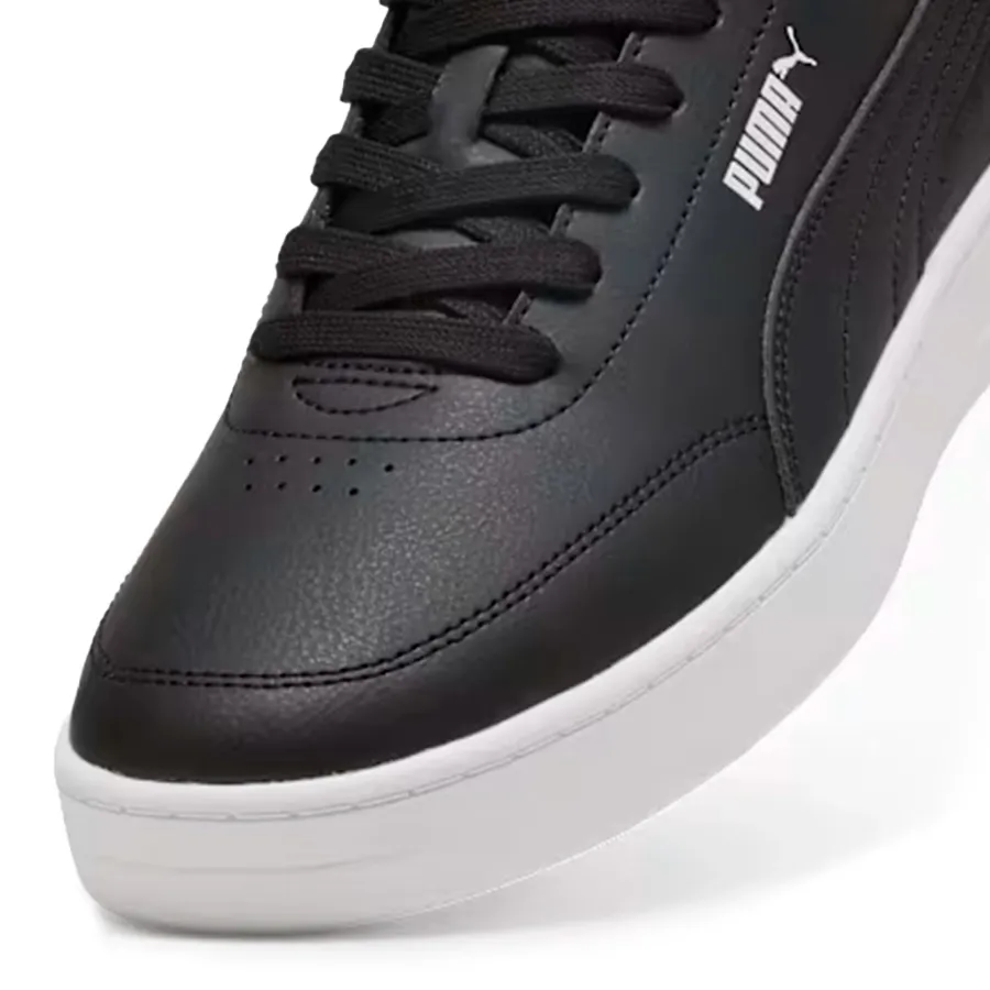 Imagen 5 de 7 de Zapatillas Puma Court Classic Clean-NEGRO