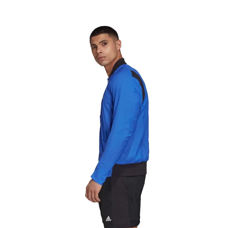 Imagen 1 de 5 de Campera adidas Vrct Light-AZUL/NEGRO