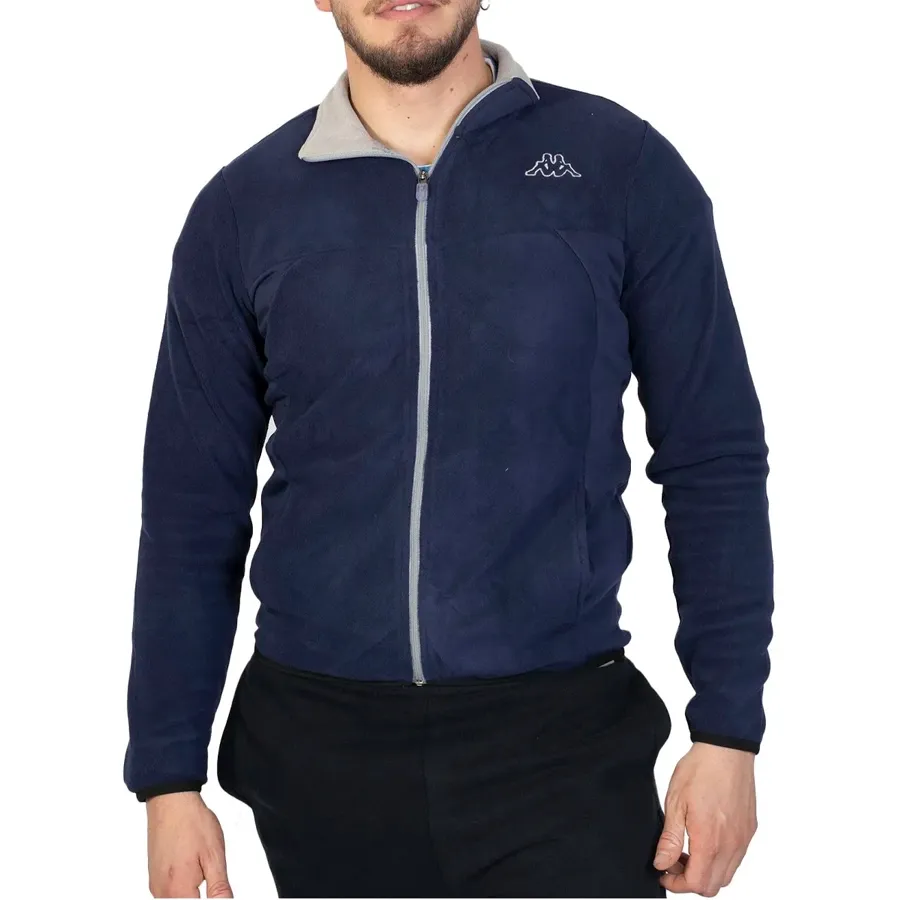 Imagen 0 de 2 de Campera Kappa Vaurion-AZUL MARINO