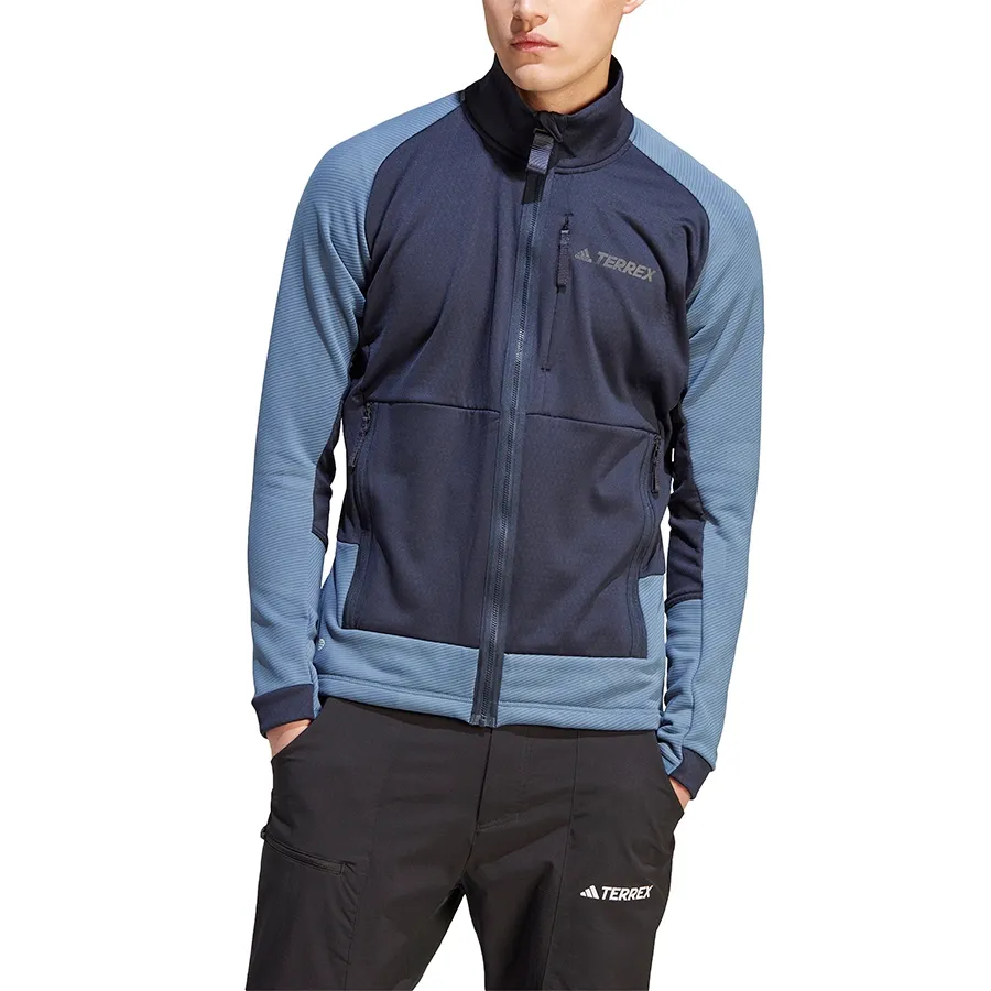 Imagen 1 de 6 de Campera adidas Terrex Tech Flooce-MARINO/CELESTE