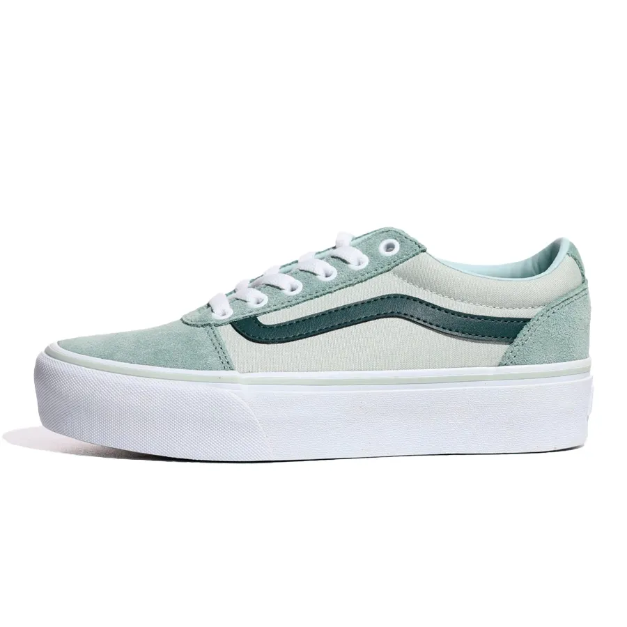 Imagen 1 de 4 de Zapatillas Vans Ward Platform-OLIVA/VERDE AGUA