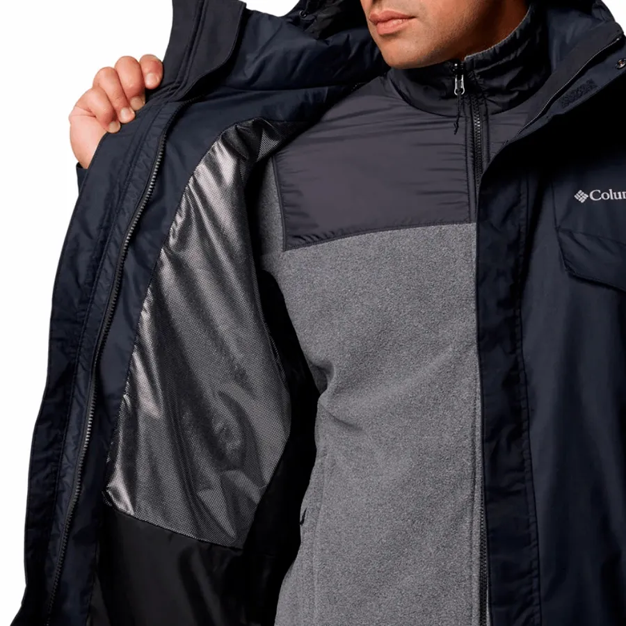Imagen 2 de 4 de Campera Columbia Bugaboo III Fleece Interchange-NEGRO