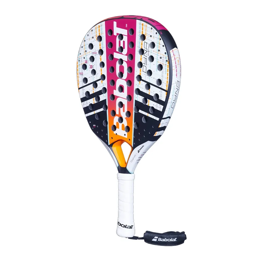 Imagen 1 de 5 de Paleta Babolat Dyna Energy-GRIS/NEGRO/FUCSIA