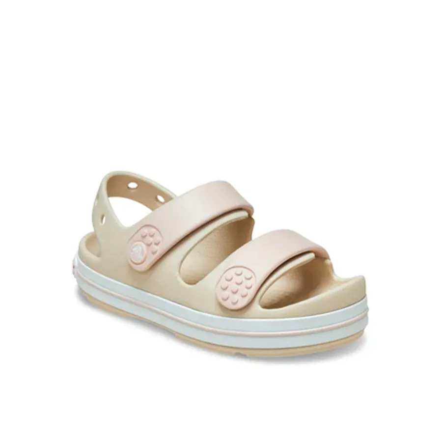 Imagen 1 de 4 de Sandalias Crocs Crocband Cruiser-BEIGE/ROSA