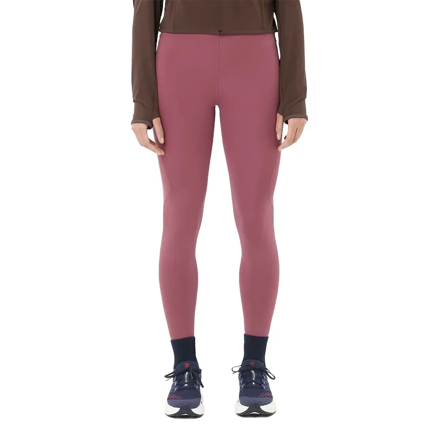 Imagen 0 de 3 de Calza Salomon Shakeout Core Tights 28"-VINO