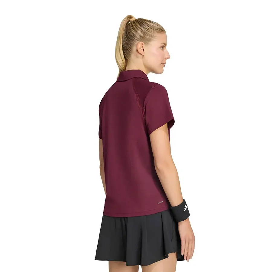 Imagen 1 de 5 de Polo adidas Club Climacool-BORDO