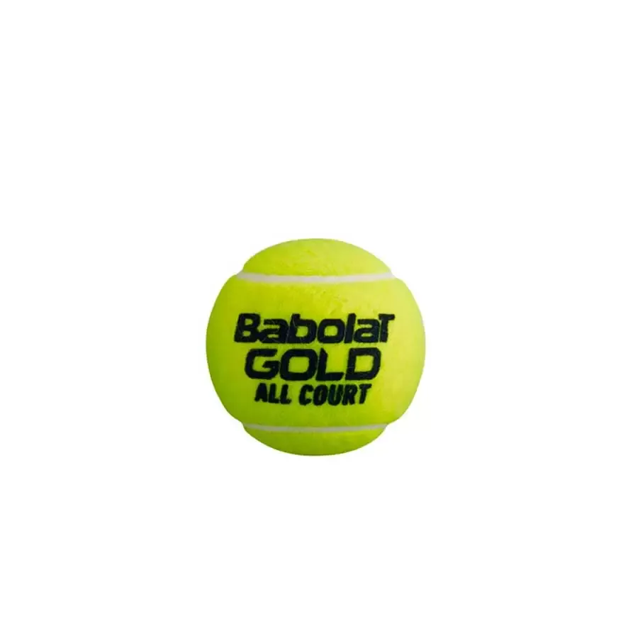 Imagen 1 de 2 de Pelota Babolat Ball Gold All Court X 3-VERDE