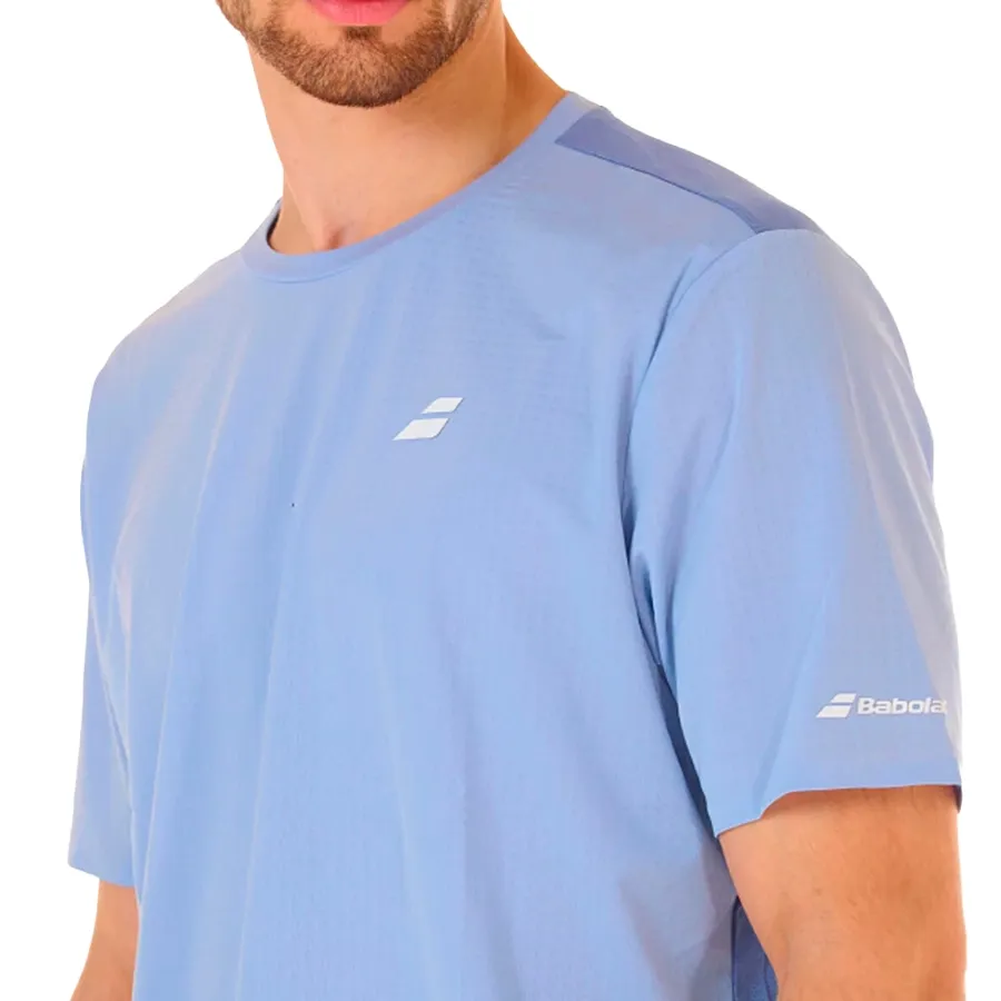 Imagen 3 de 5 de Remera Babolat Viper Sky-CELESTE