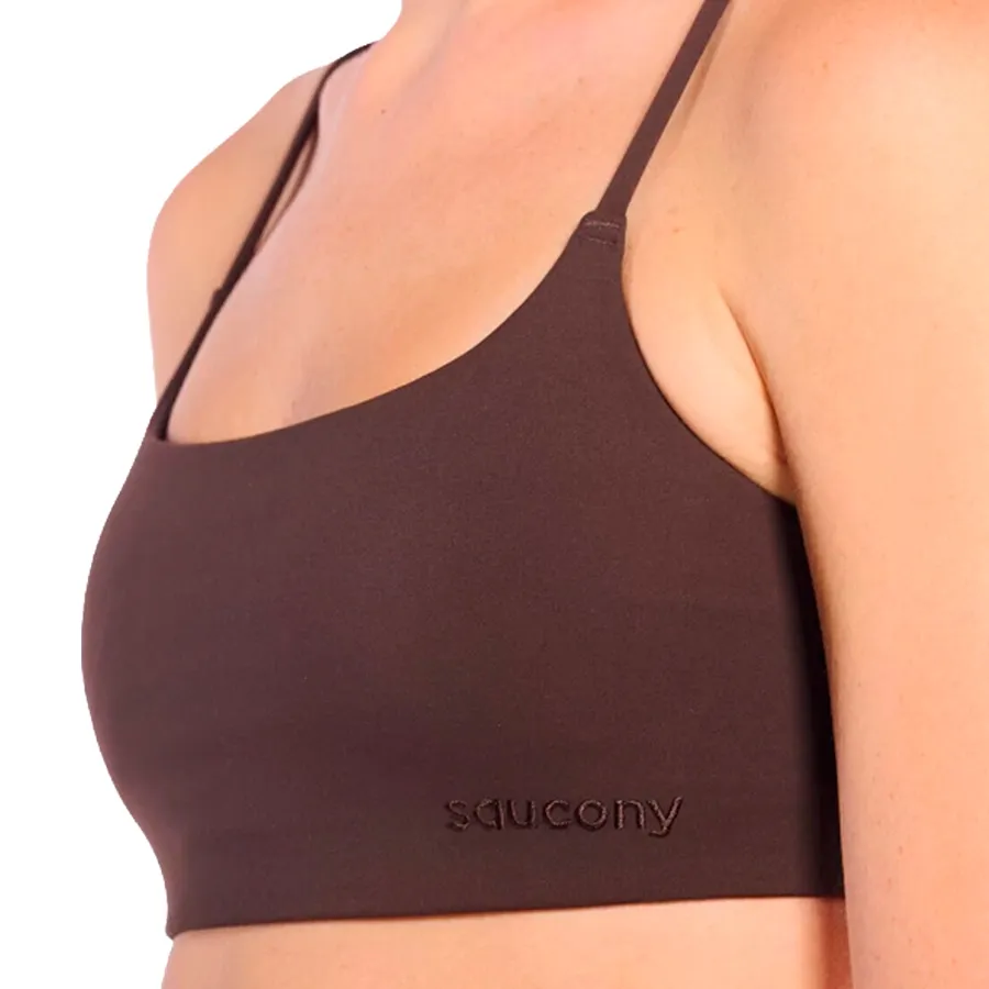 Imagen 3 de 5 de Top Saucony Minimal Bra-MARRON