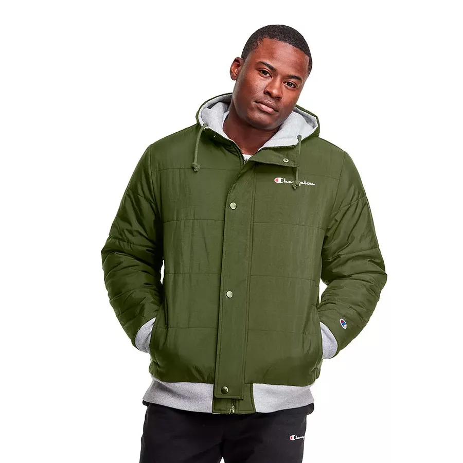 Imagen 0 de 6 de Campera Champion reversible-VERDE