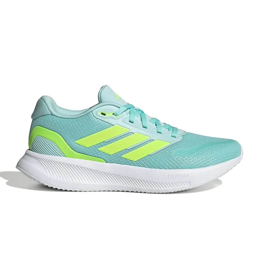 Imagen 1 de 8 de Zapatillas adidas Runfalcon 5-AQUA/VERDE FLUOR