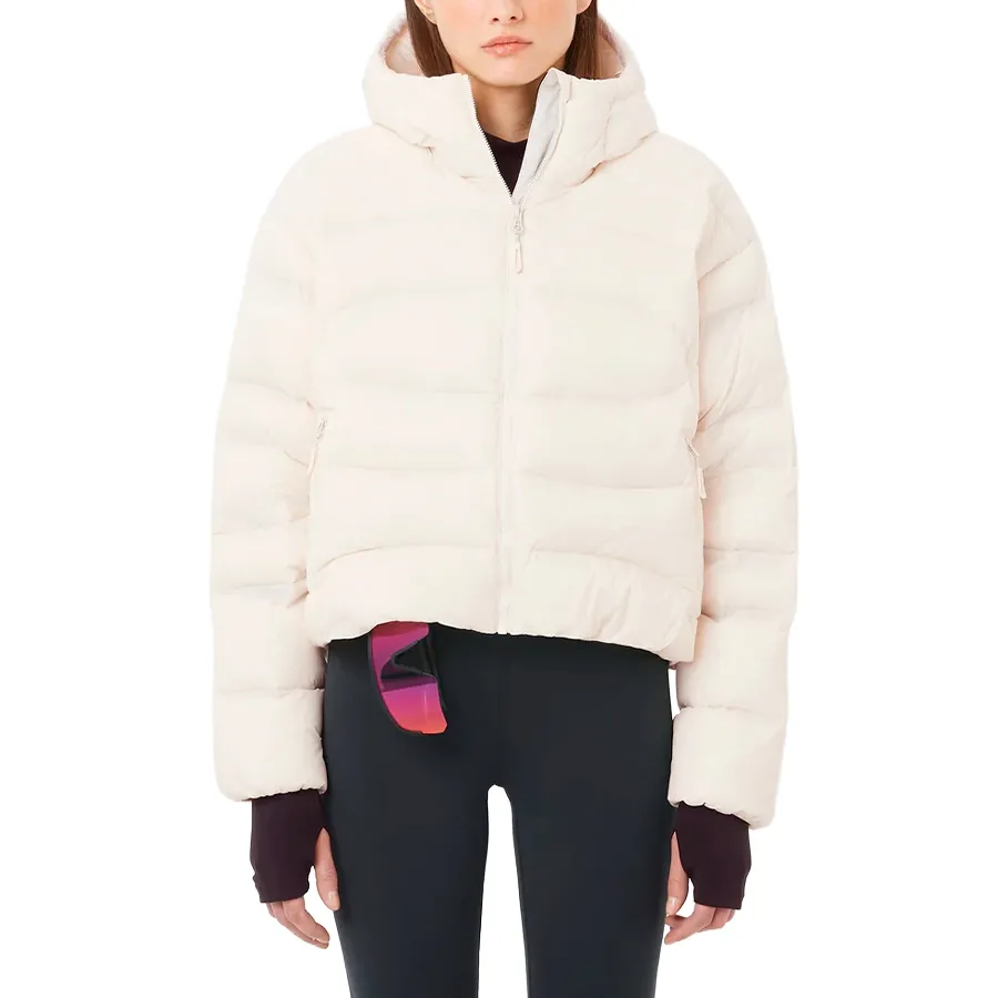 Imagen 0 de 5 de Campera Salomon Outline Nov Crop Down-BLANCO