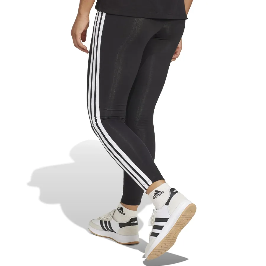 Imagen 1 de 5 de Calza adidas essentials 3 Stripes-NEGRO