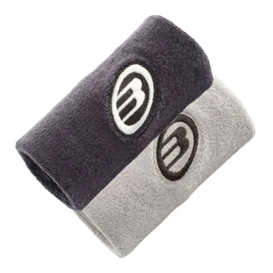 Imagen 0 de 2 de Muñequera Bullpadel-GRIS/NEGRO