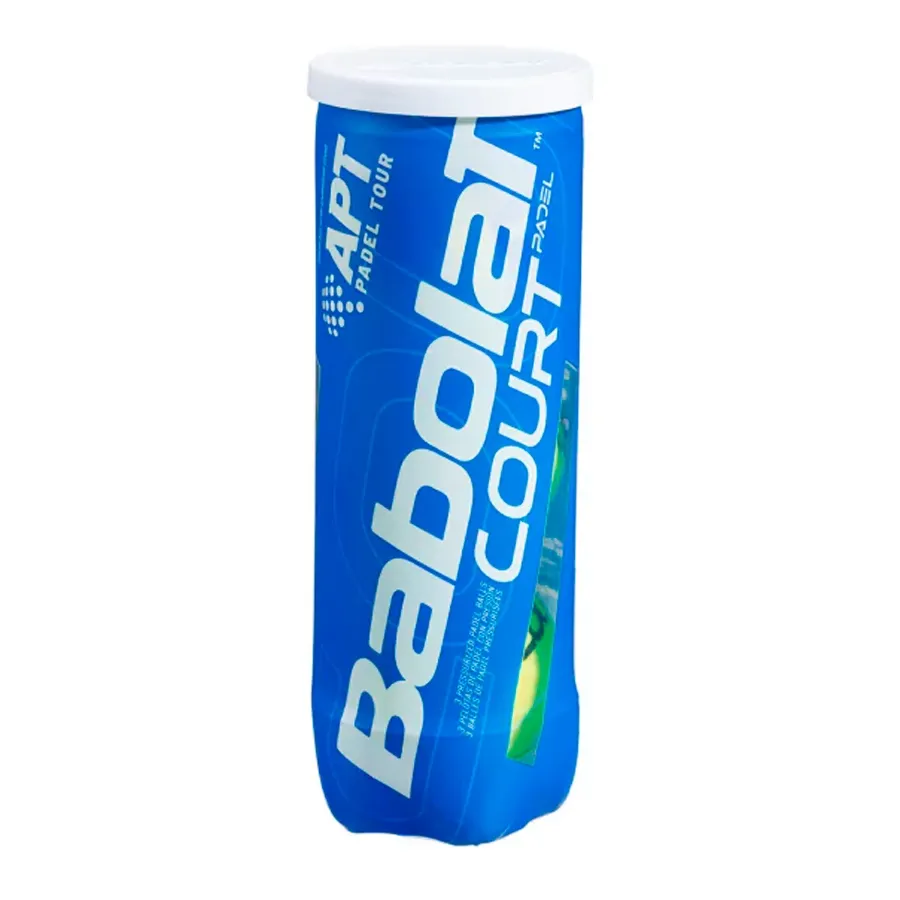 Imagen 1 de 3 de Pelota Babolat Court Padel x3-AMARILLO FLUOR