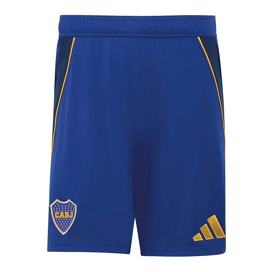 Imagen 2 de 4 de Short adidas Boca Juniors 25 Aniversario Bicampeón 2001-AZUL/AMARILLO