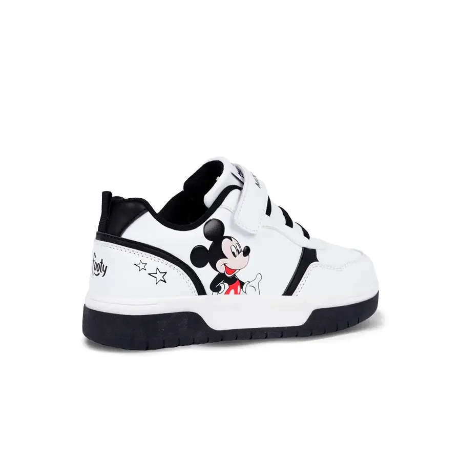 Imagen 2 de 6 de Zapatillas Footy Mickey Mouse-BLANCO/NEGRO