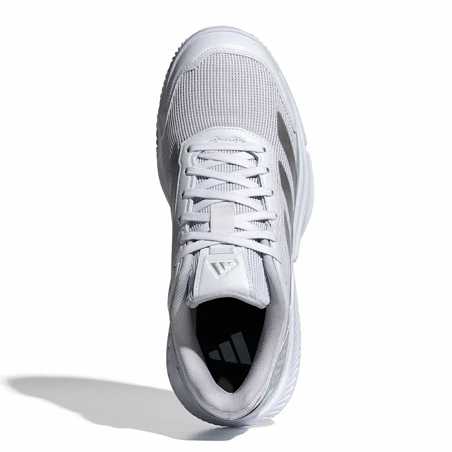 Imagen 4 de 8 de Zapatillas adidas Courtquick Padel-BLANCO/PLATA