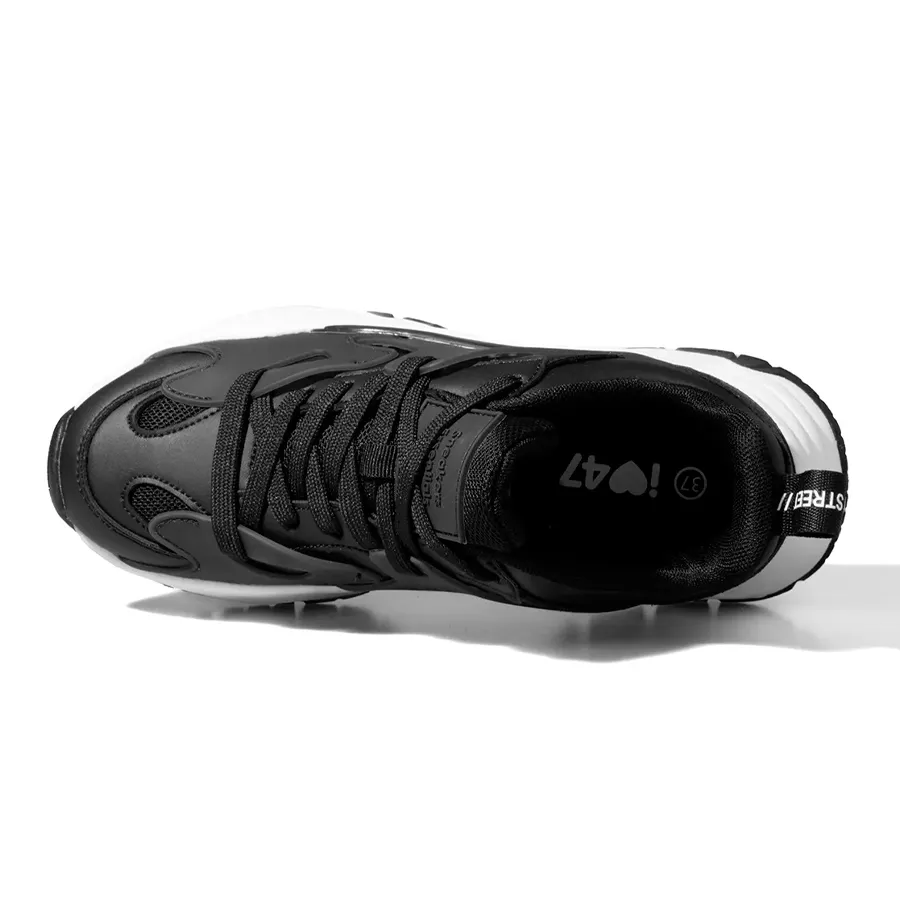 Imagen 3 de 5 de Zapatillas 47 Street Shiver-NEGRO/BLANCO