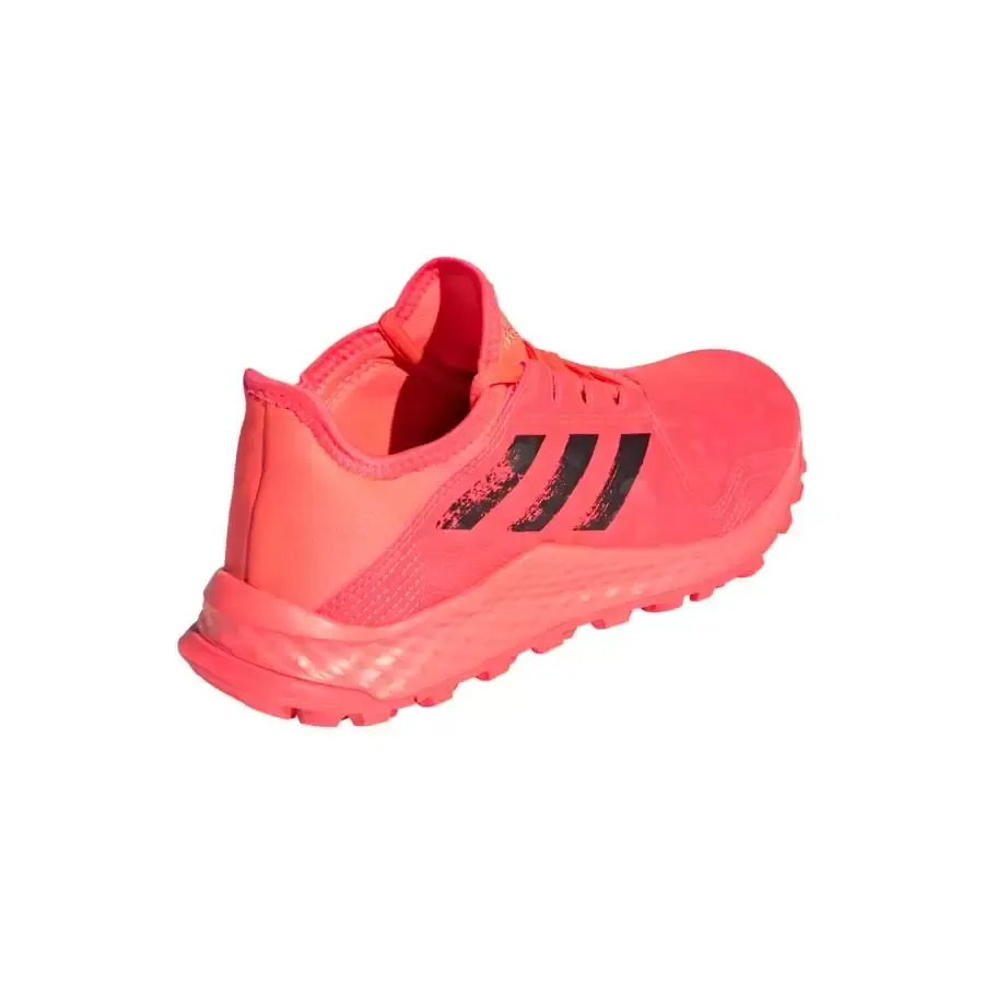 Imagen 3 de 6 de Botines adidas Hackey Youngstar-ROSA/NEGRO