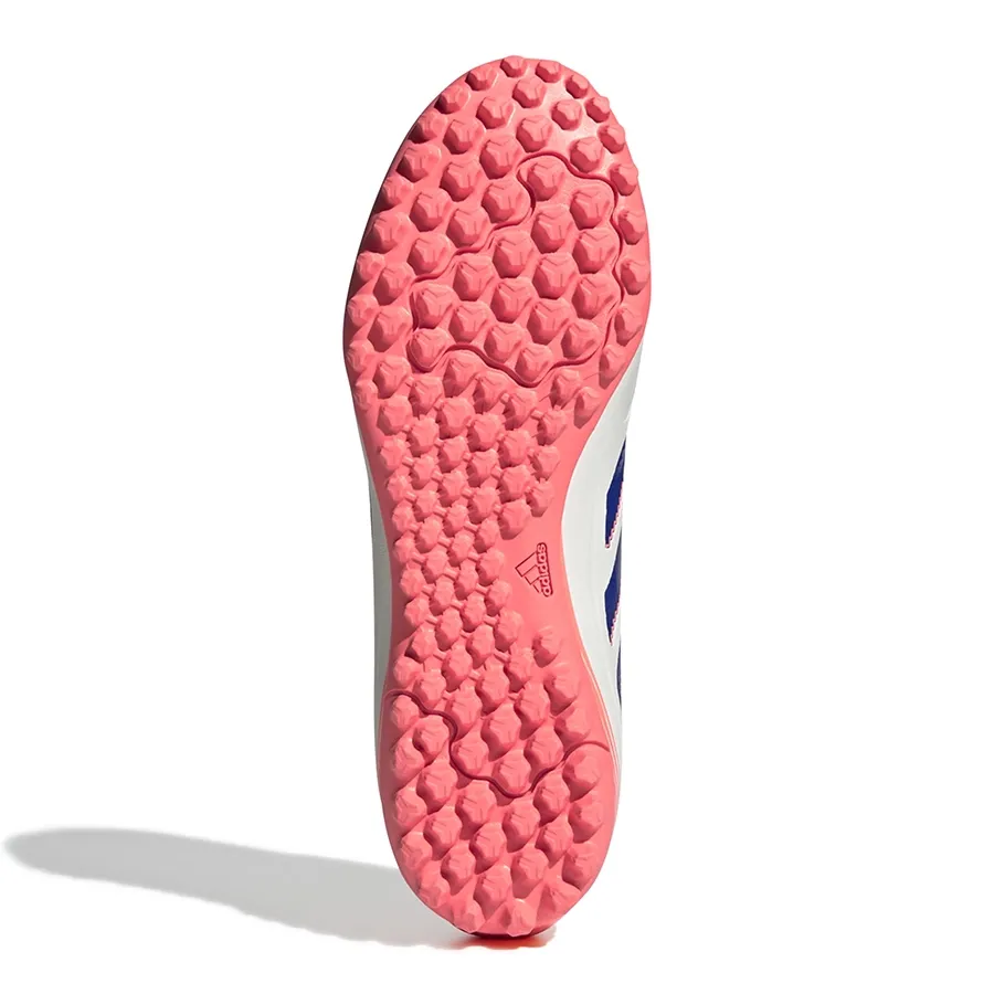 Imagen 4 de 7 de Botines adidas Copa Pure III Club-HUESO/CORAL/AZUL