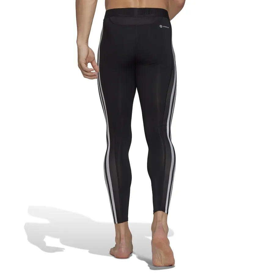 Imagen 2 de 5 de Calza adidas Techfit-NEGRO/BLANCO