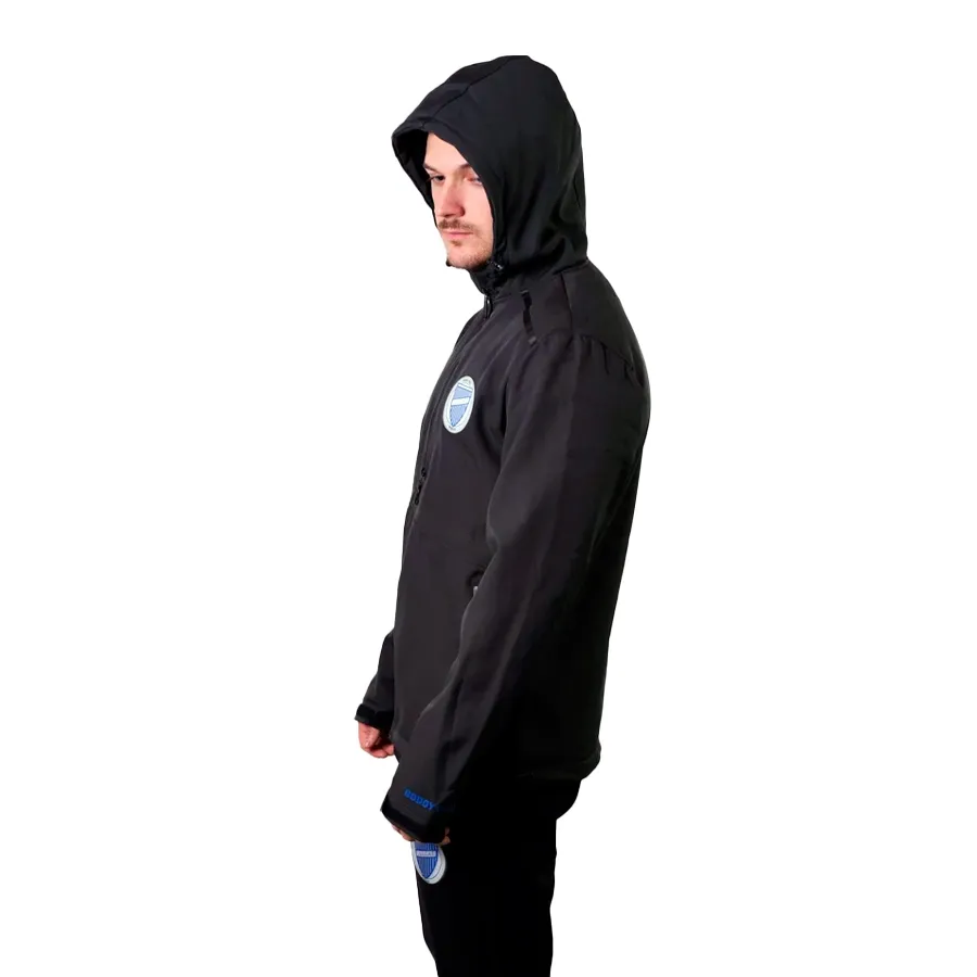 Imagen 1 de 4 de Campera Fiume Sport Técnica Godoy Cruz-NEGRO