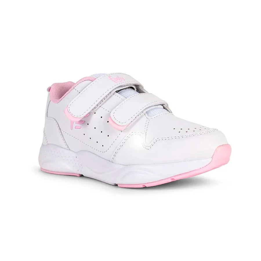 Imagen 1 de 3 de Zapatillas Footy Escolar Cambridge-BLANCO/ROSA