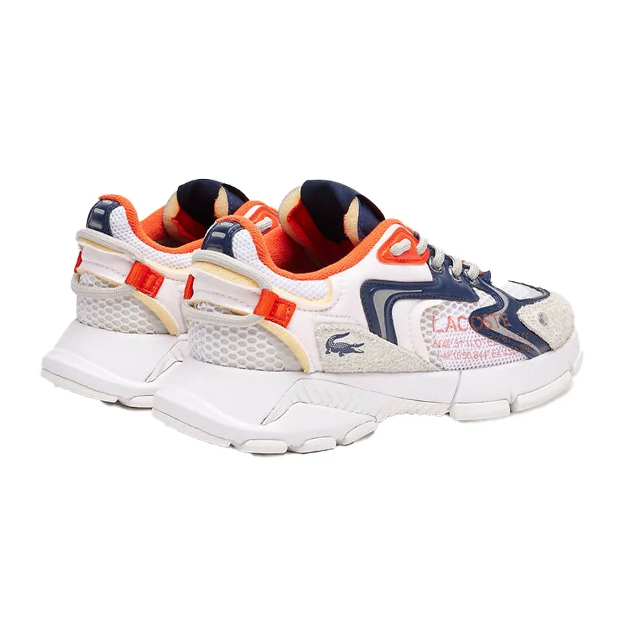 Imagen 3 de 6 de Zapatillas Lacoste L003 Neo-BLANCO/NARANJA/MARINO