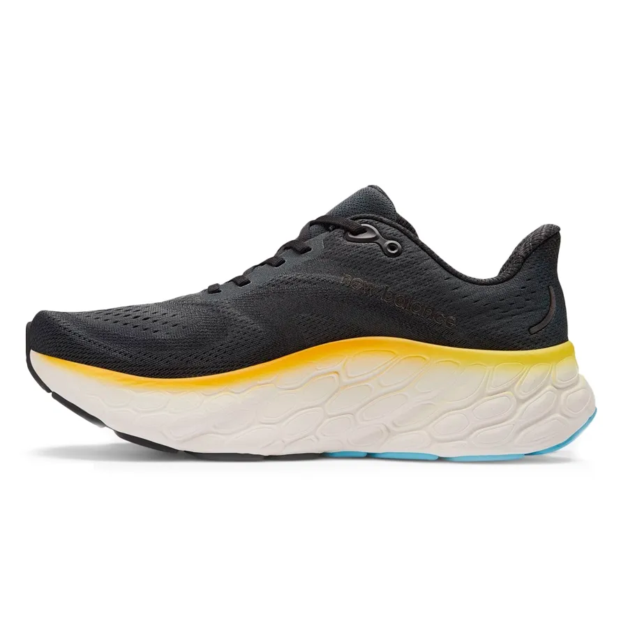 Imagen 1 de 4 de Zapatillas New Balance Fresh Foam X More v4-NEGRO/CELESTE/AMARILLO