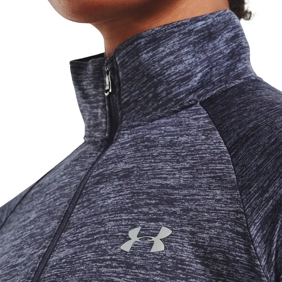Imagen 2 de 3 de Buzo Under Armour Tech 1/2 Zip-AZUL MARINO