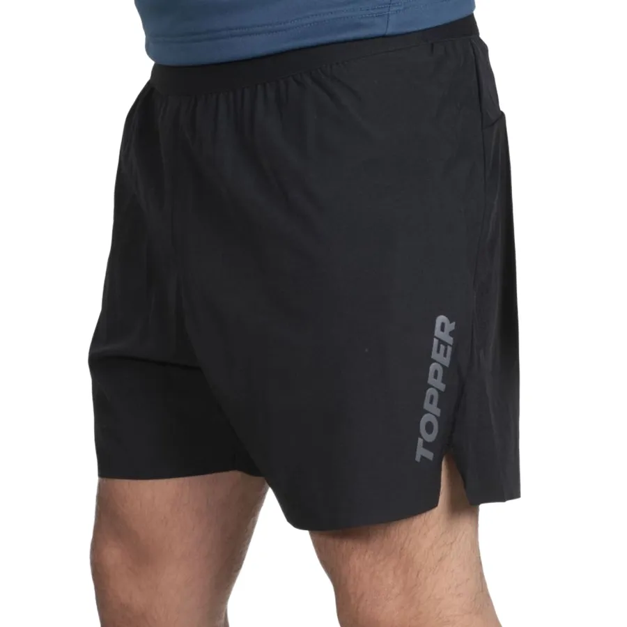 Imagen 1 de 6 de Short Topper Running Sprint-NEGRO