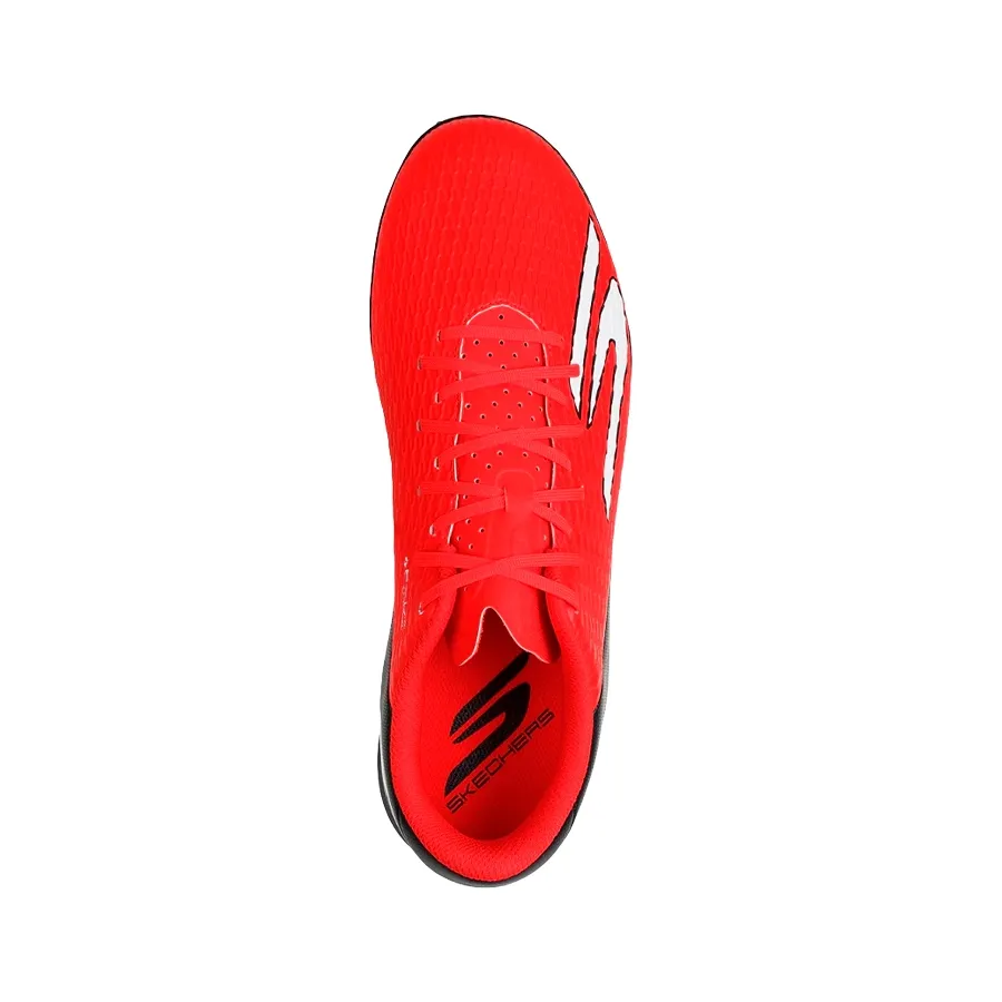 Imagen 3 de 5 de Botines Skechers Skx 2 Jr Youth Mg-ROJO/NEGRO/BLANCO