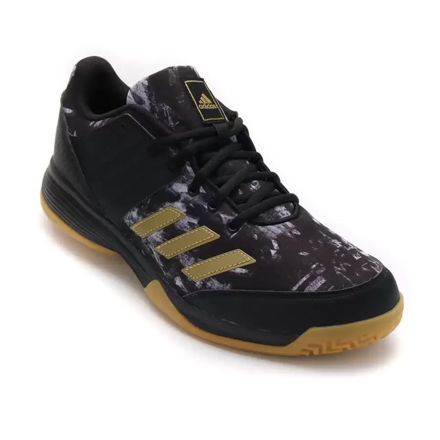 Imagen 3 de 9 de Zapatillas adidas Ligra 5-NEGRO/ORO