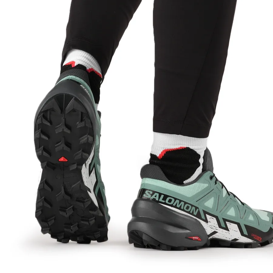 Imagen 5 de 7 de Zapatillas Salomon Speedcross 6-VERDE AGUA/NEGRO/BLANCO