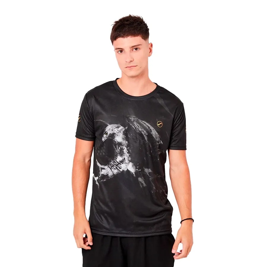 Imagen 0 de 3 de Remera Snauwaert Havik-NEGRO