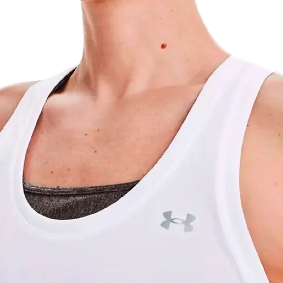 Imagen 1 de 2 de Musculosa Under Armour Tech Solid-BLANCO