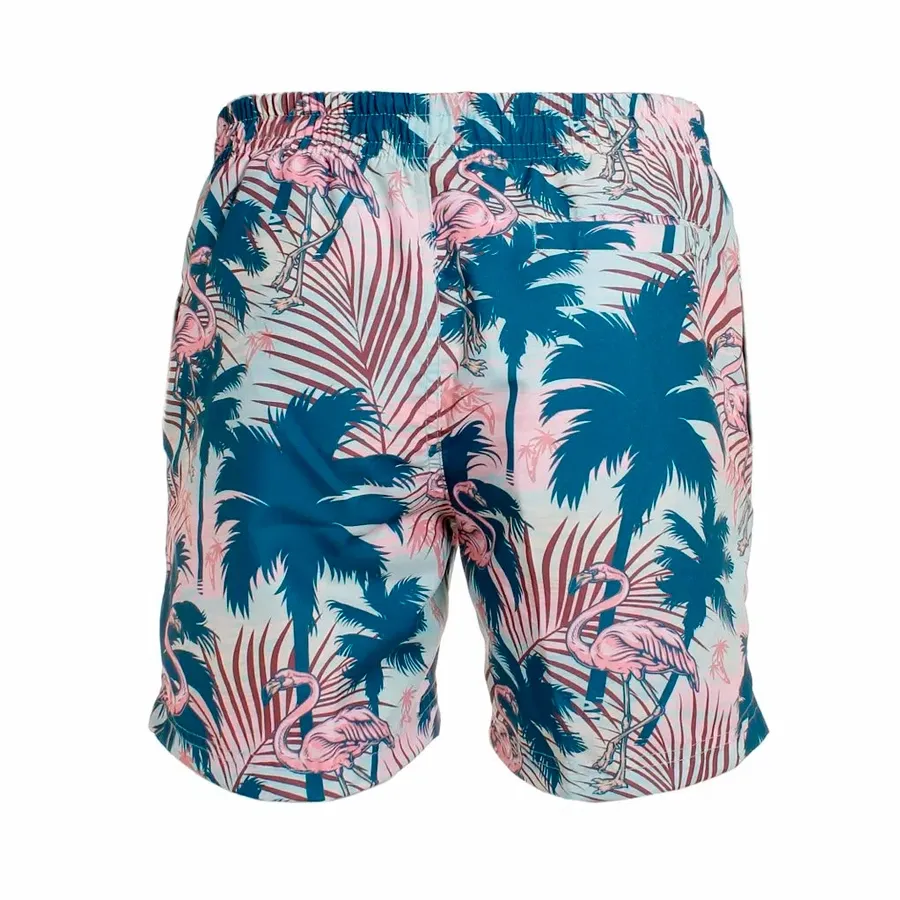 Imagen 2 de 3 de Shorts Salomon Chase Graphics Flam-NATURAL/ROSA