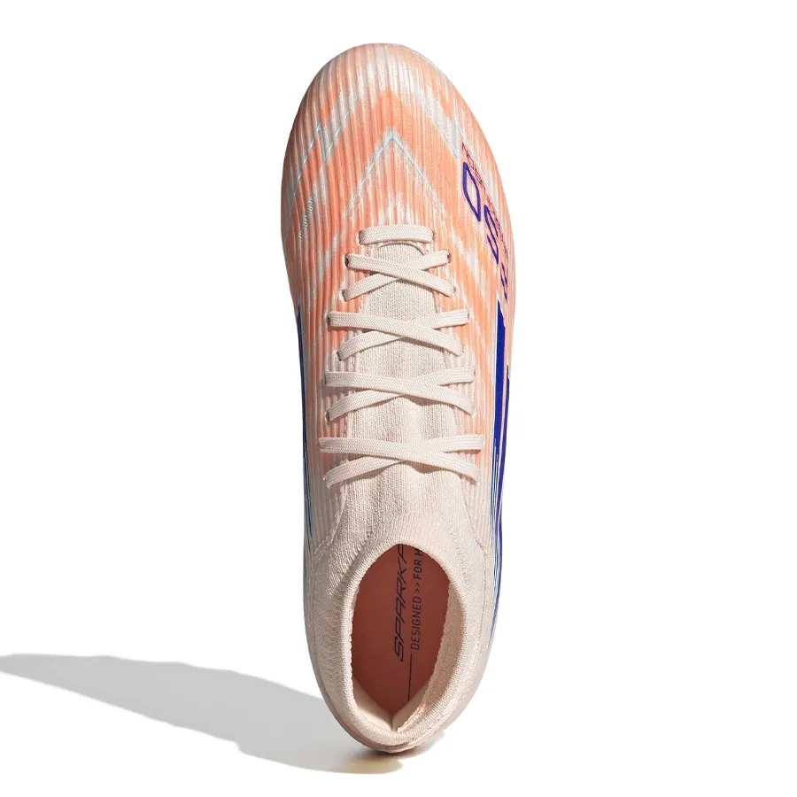 Imagen 3 de 7 de Botines adidas F50 Sparkfusion League-NUDE/NARANJA/AZUL