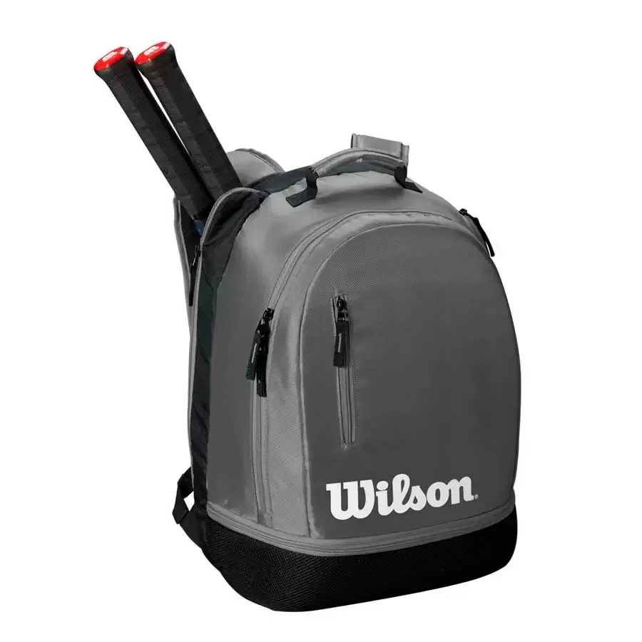Imagen 1 de 2 de Mochila Wilson Team Gy-GRIS/NEGRO