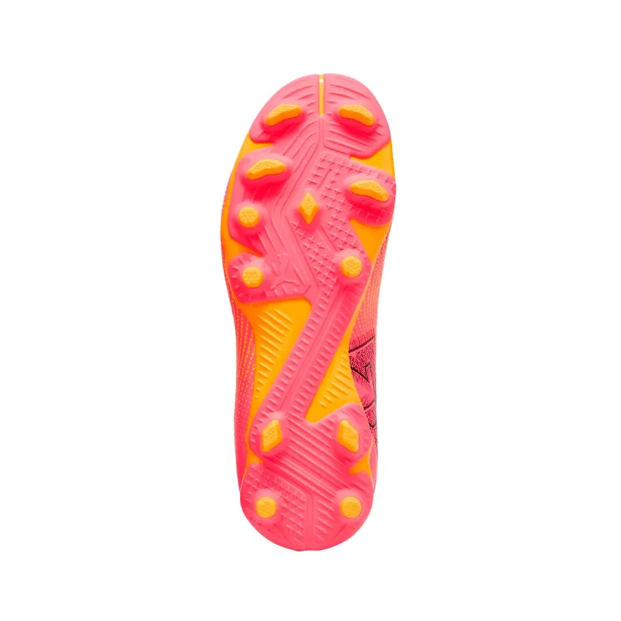 Imagen 3 de 4 de Botines Puma Future 7 Play Fg Ag Jr-ROSA FLUOR/NEGRO